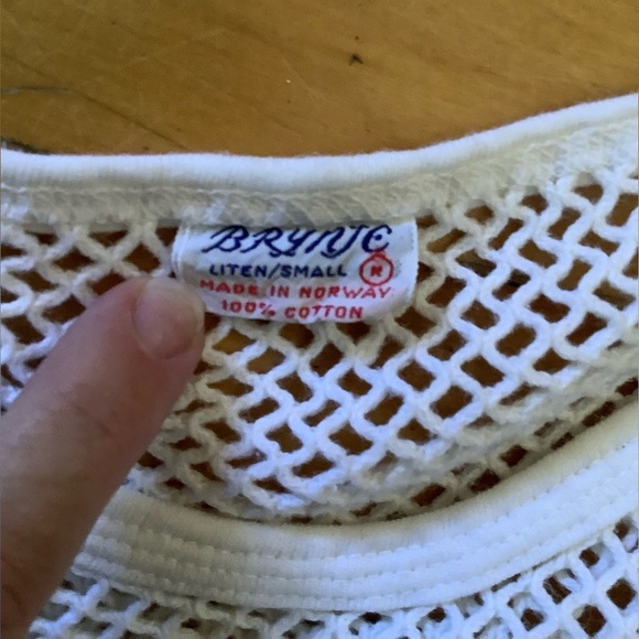 White Mesh T-Shirt - Picture 3 of 3